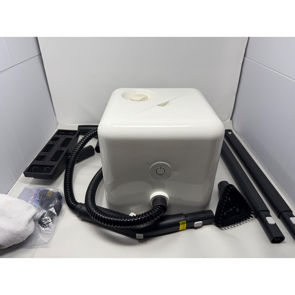 Dupray Neat Heavy Duty Steam Cleaner Multipurpose 17-Pc Kit White Tested
